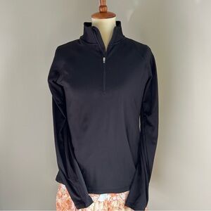 Jockey Women’s Black Quarter-Zip Pullover